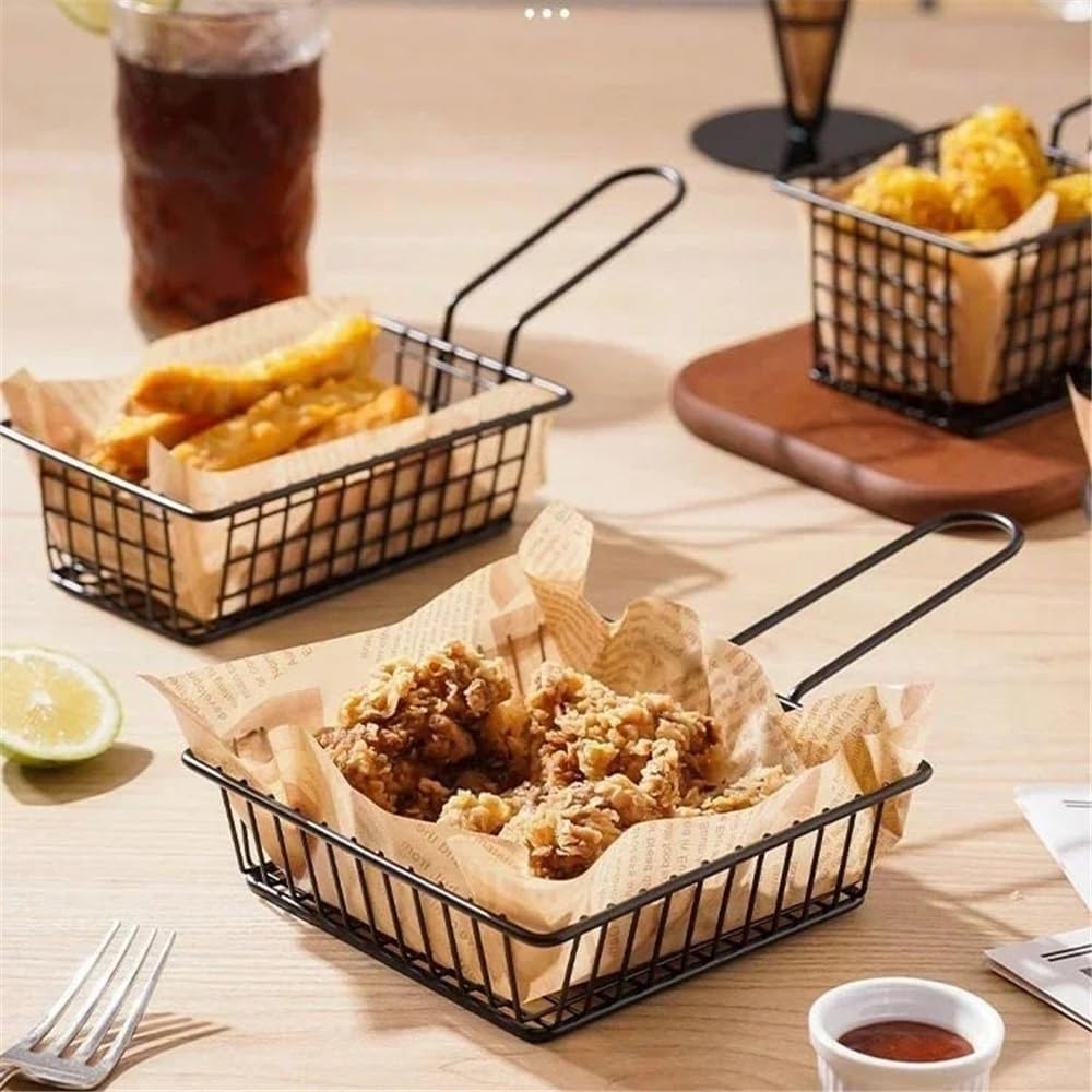 JUNCHENG1008 フライバスケット フライドポテトバスケット スナック